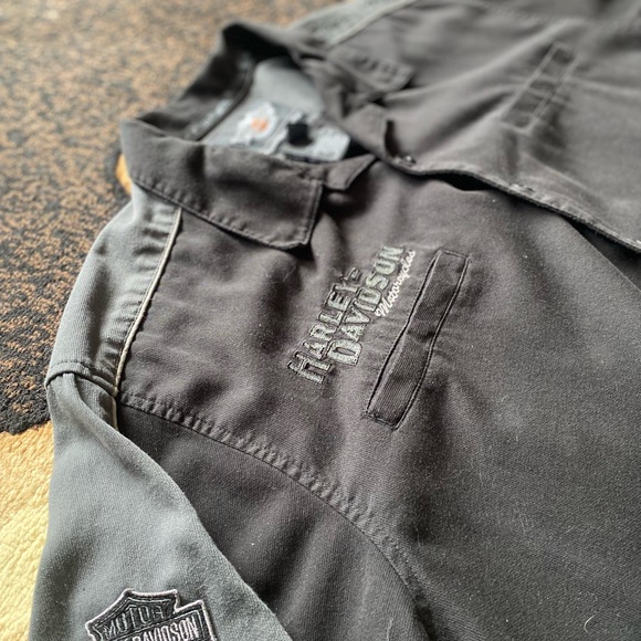 Harley button up - Picture 3 of 3